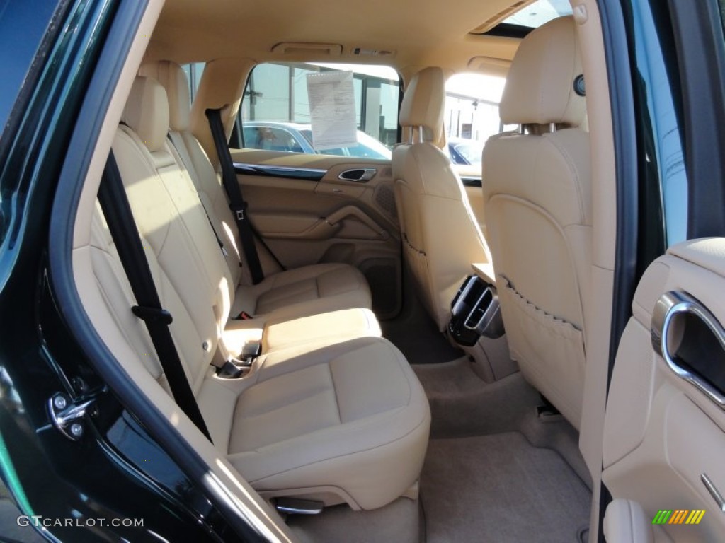 2012 Cayenne  - Jet Green Metallic / Luxor Beige photo #23
