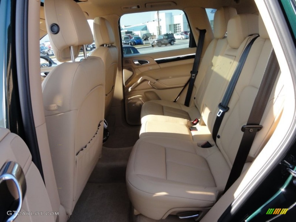 2012 Cayenne  - Jet Green Metallic / Luxor Beige photo #25