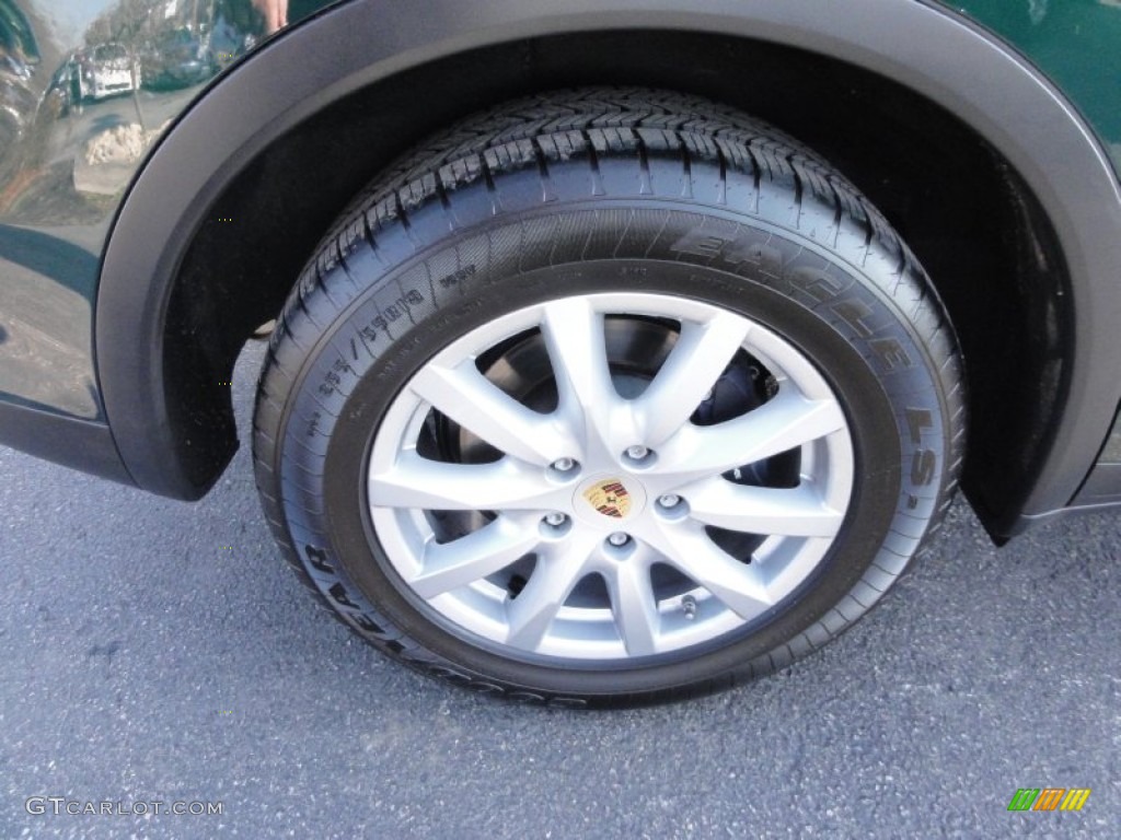 2012 Cayenne  - Jet Green Metallic / Luxor Beige photo #31