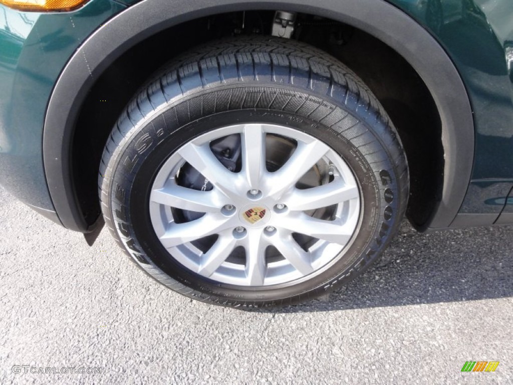 2012 Cayenne  - Jet Green Metallic / Luxor Beige photo #35
