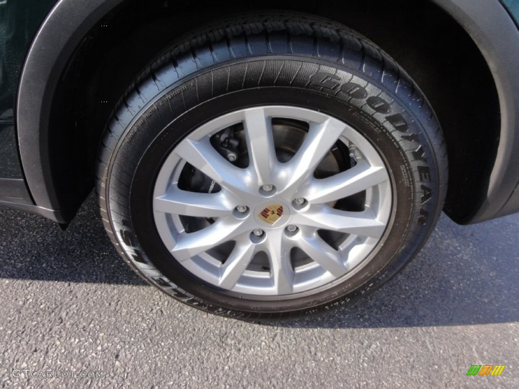 2012 Cayenne  - Jet Green Metallic / Luxor Beige photo #36