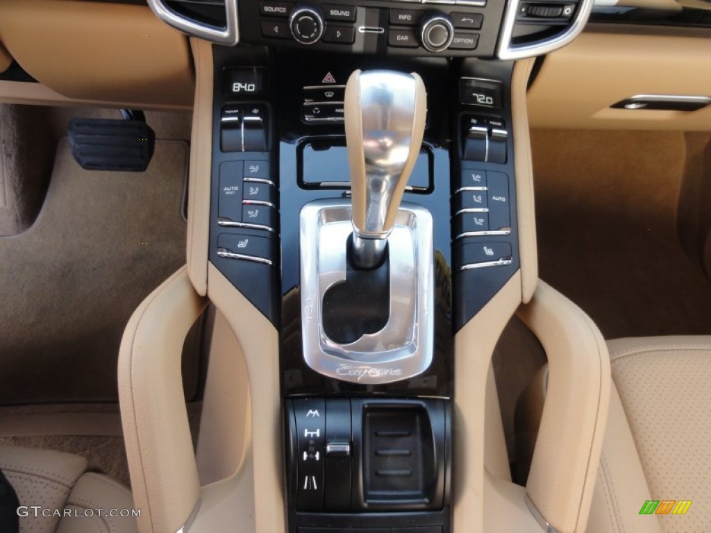 2012 Cayenne  - Jet Green Metallic / Luxor Beige photo #39