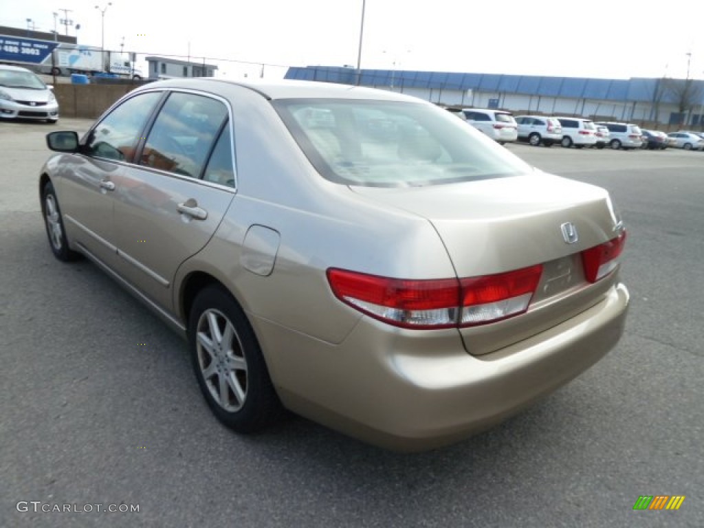 2003 Accord EX V6 Sedan - Desert Mist Metallic / Ivory photo #3
