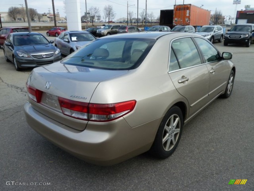 2003 Accord EX V6 Sedan - Desert Mist Metallic / Ivory photo #5