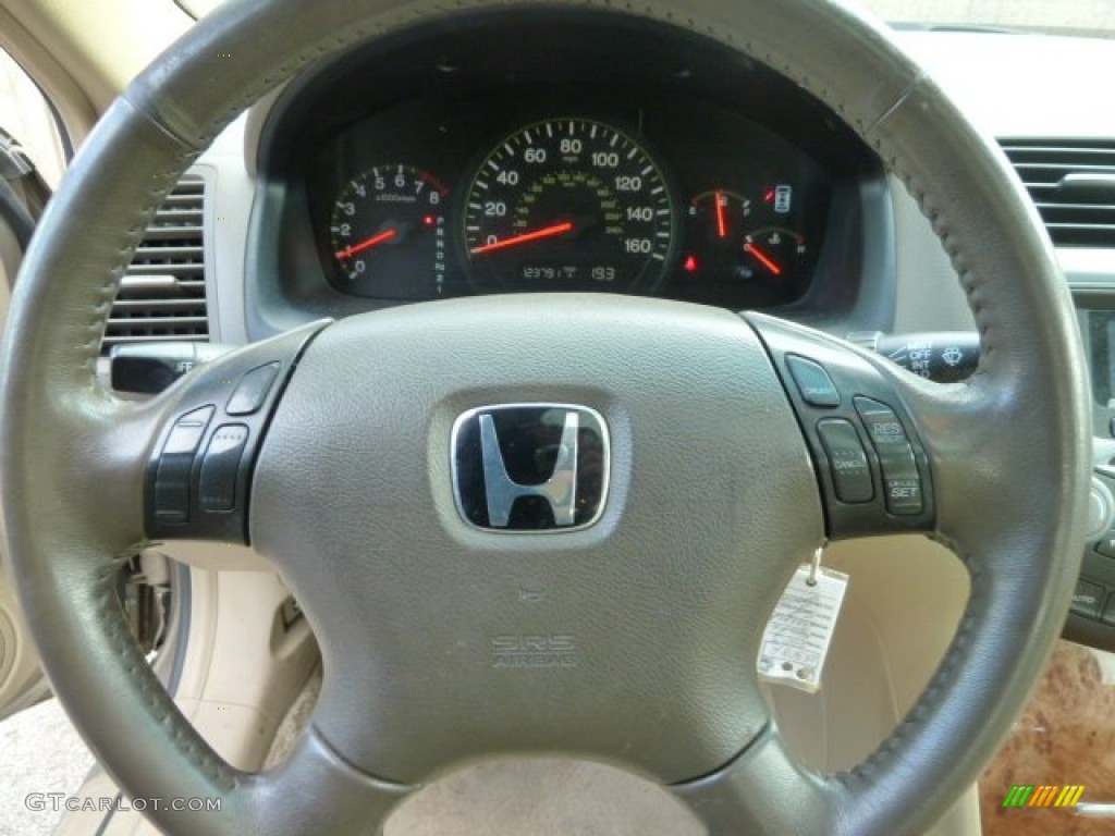 2003 Accord EX V6 Sedan - Desert Mist Metallic / Ivory photo #17