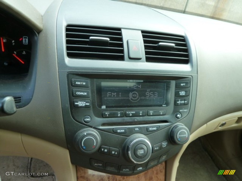 2003 Accord EX V6 Sedan - Desert Mist Metallic / Ivory photo #18