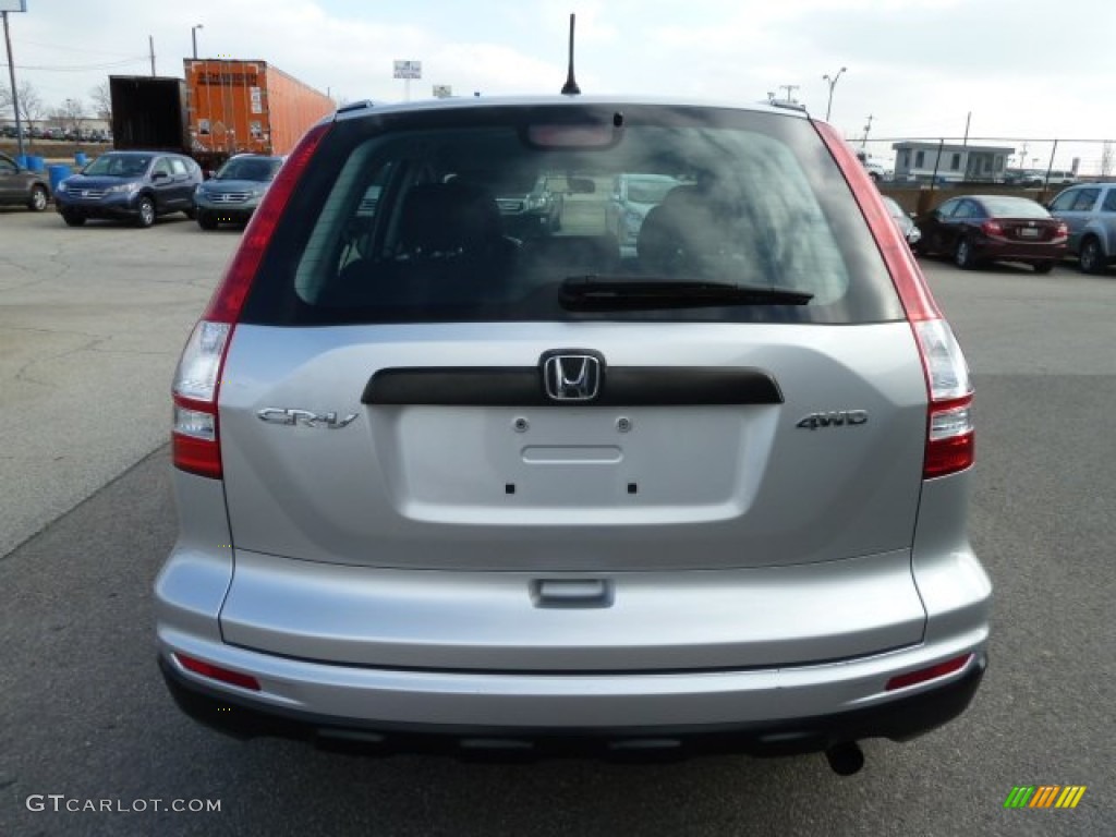 2010 CR-V LX AWD - Alabaster Silver Metallic / Black photo #4