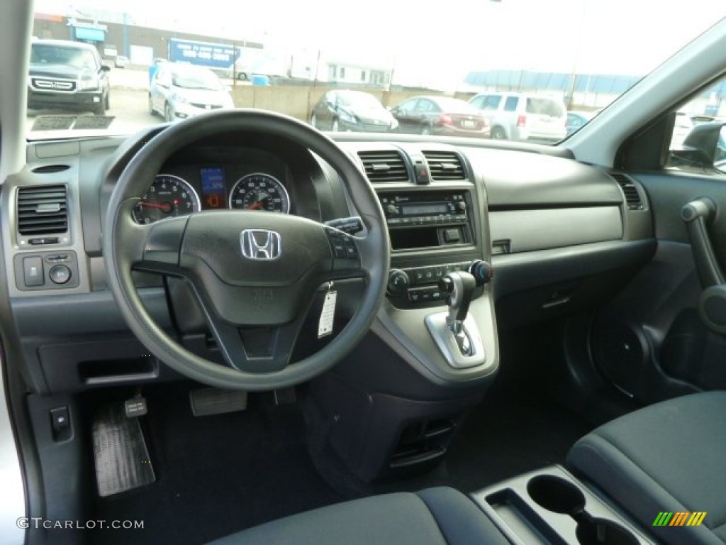 2010 CR-V LX AWD - Alabaster Silver Metallic / Black photo #12