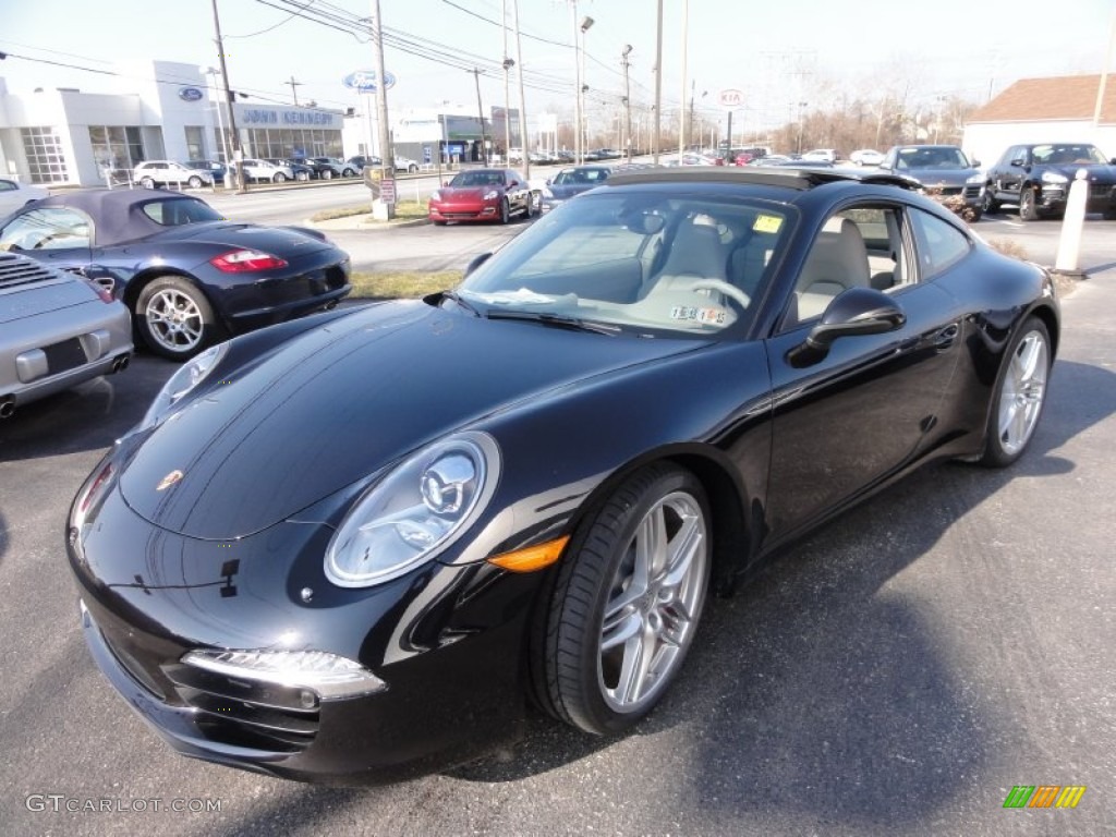 Basalt Black Metallic 2012 Porsche New 911 Carrera S Coupe Exterior Photo #60737923