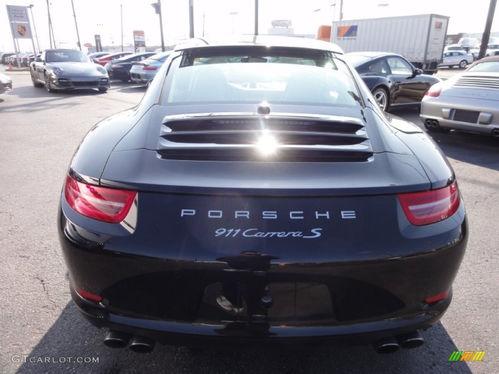 Basalt Black Metallic 2012 Porsche New 911 Carrera S Coupe Exterior Photo #60737983