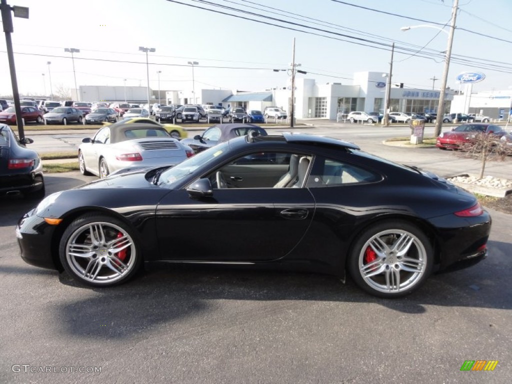 Basalt Black Metallic 2012 Porsche New 911 Carrera S Coupe Exterior Photo #60738001