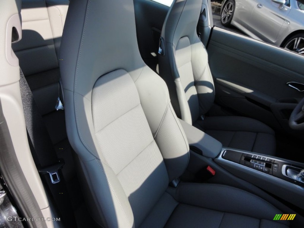Platinum Grey Interior 2012 Porsche New 911 Carrera S Coupe Photo #60738098