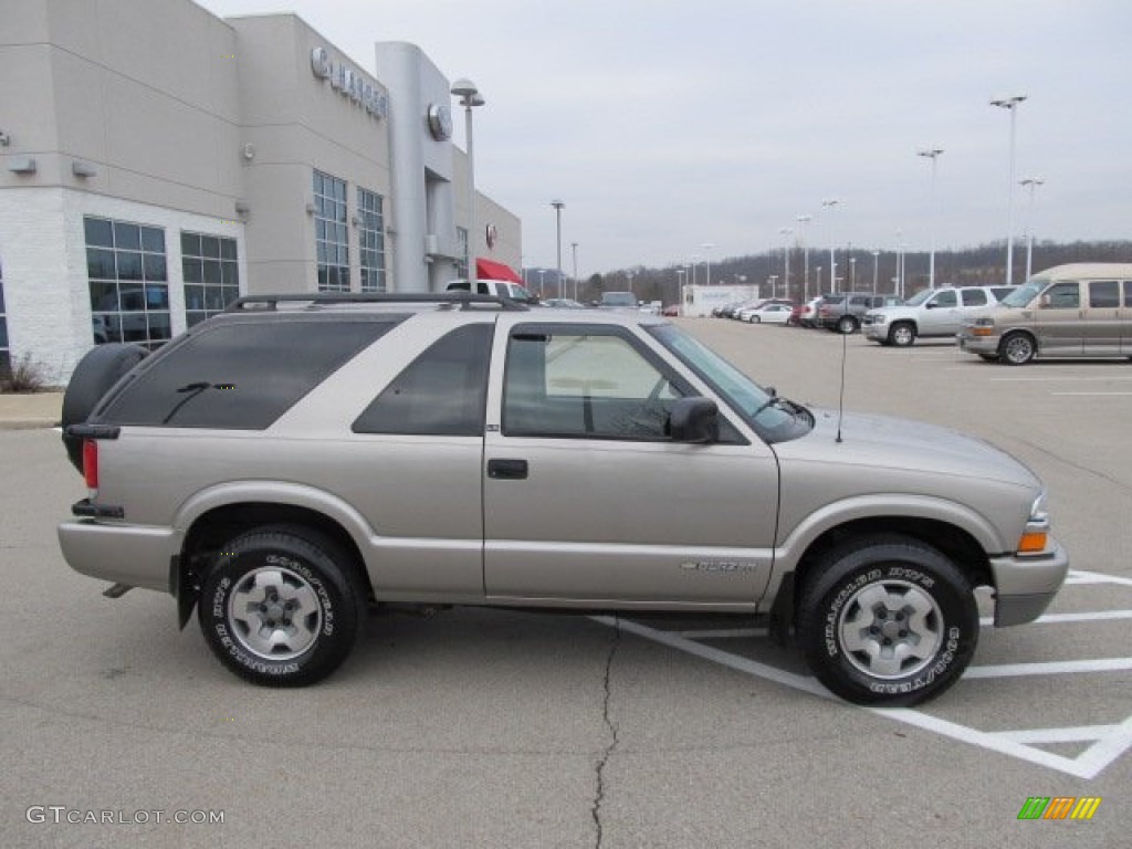 Light Pewter Metallic 2003 Chevrolet Blazer LS 4x4 Exterior Photo #60738311