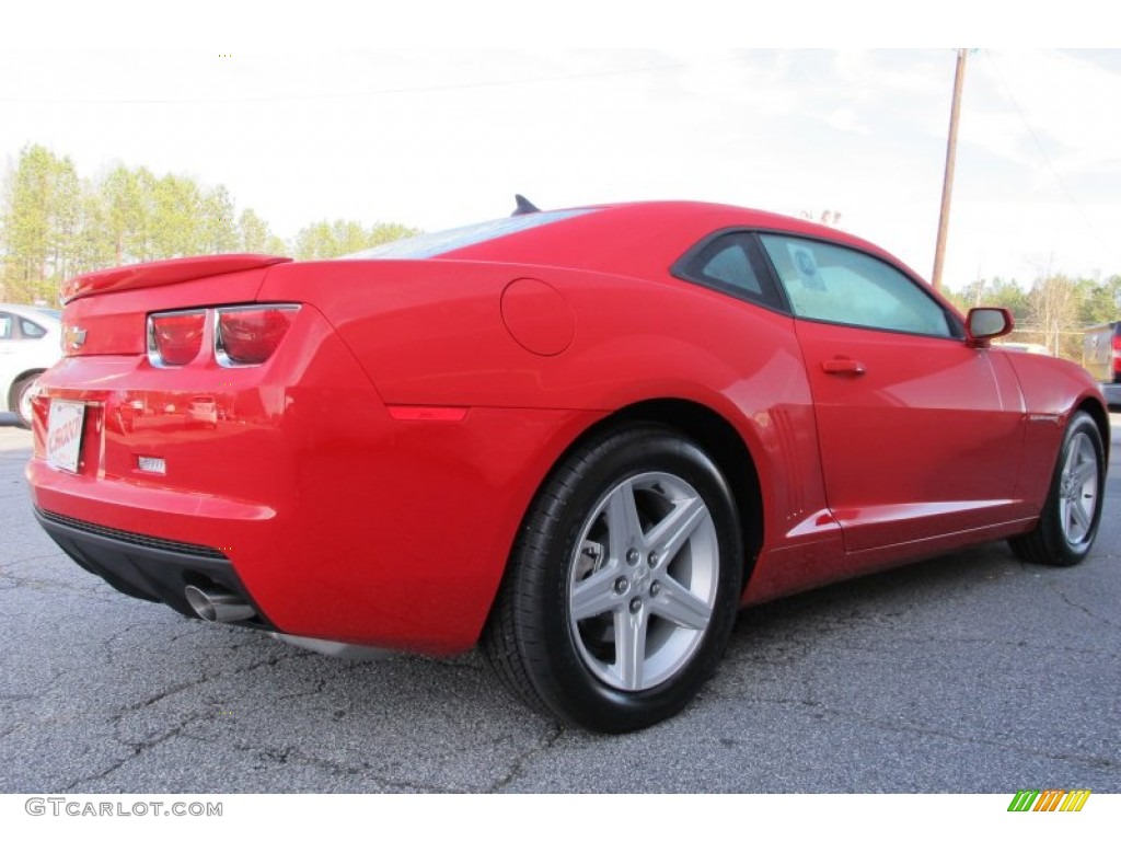2012 Camaro LT Coupe - Victory Red / Black photo #7