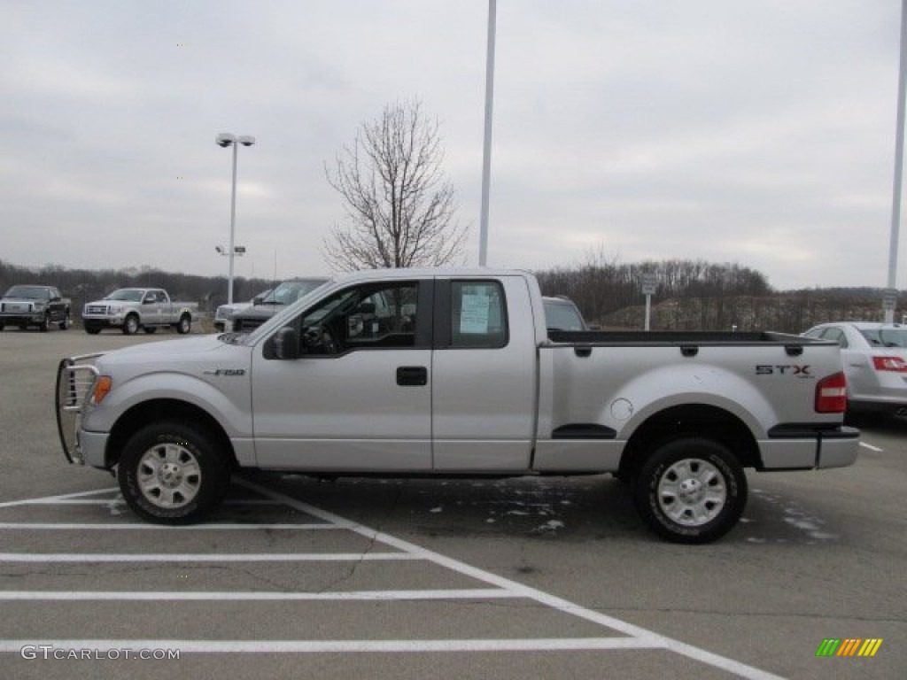 Brilliant Silver Metallic 2009 Ford F150 STX SuperCab 4x4 Exterior Photo #60738803