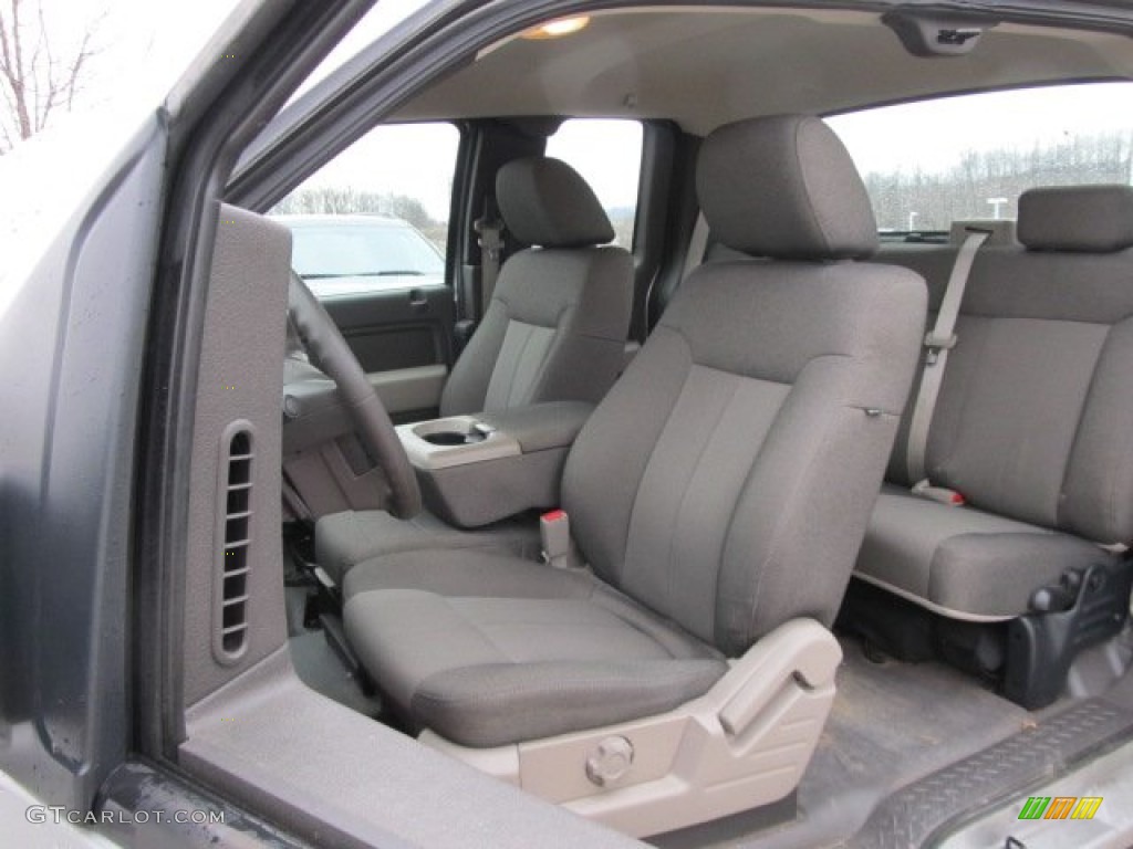 Stone/Medium Stone Interior 2009 Ford F150 STX SuperCab 4x4 Photo #60738866