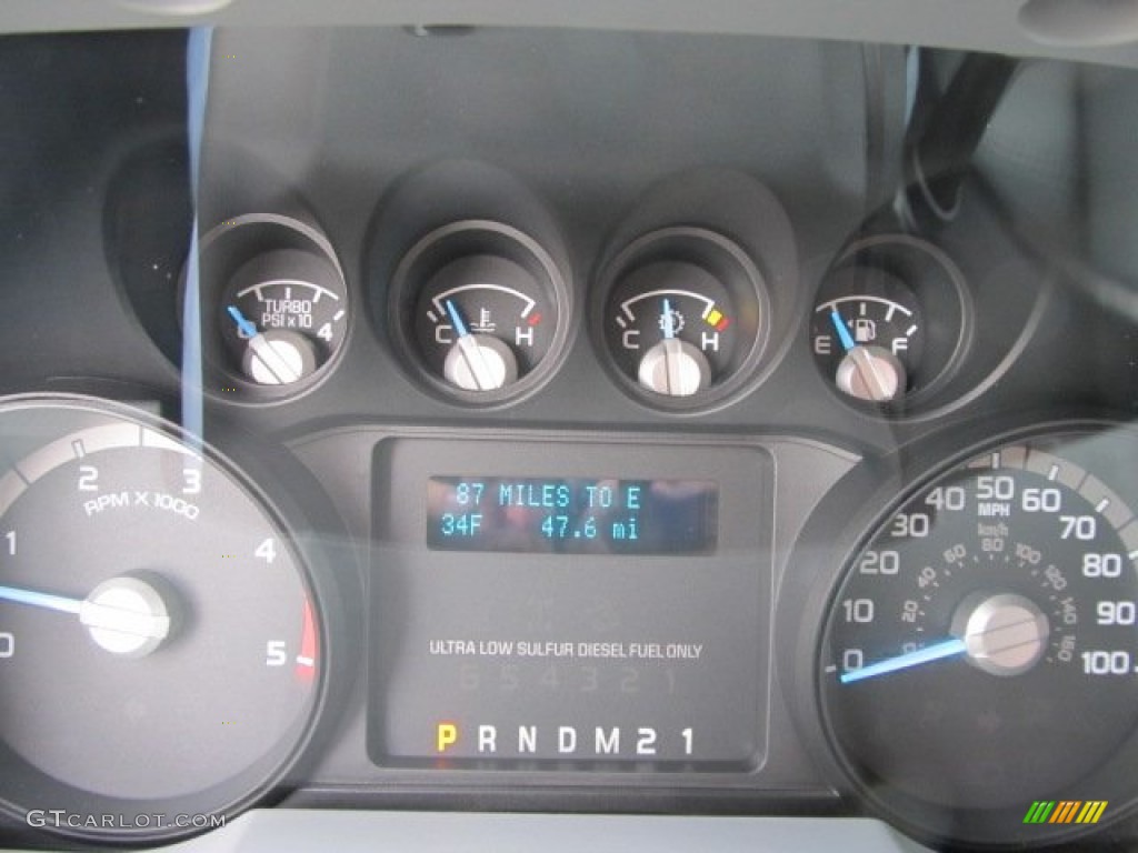 2012 Ford F450 Super Duty XL Crew Cab 4x4 Gauges Photos