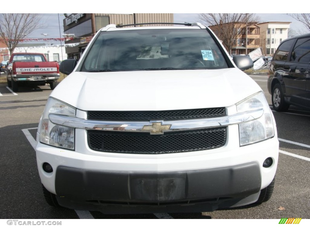 2005 Equinox LT AWD - Summit White / Light Cashmere photo #2
