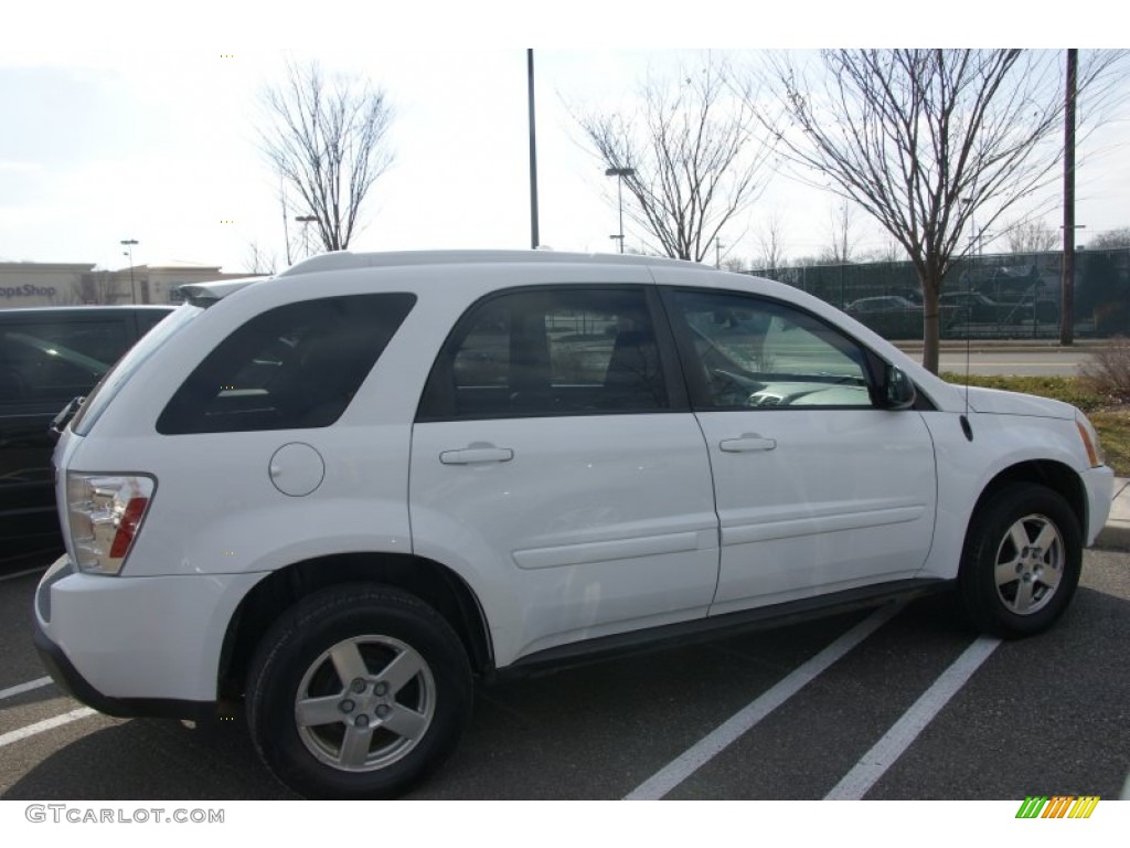2005 Equinox LT AWD - Summit White / Light Cashmere photo #4