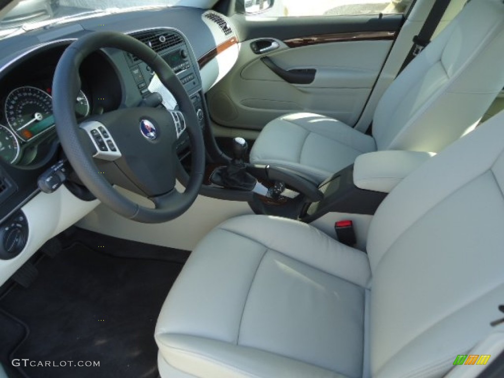 Parchment Interior 2011 Saab 9-3 2.0T Sport Sedan Photo #60739899