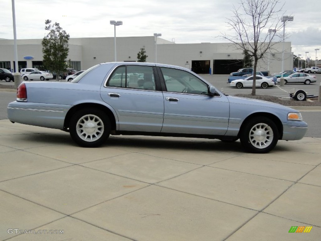 1998 Crown Victoria LX Sedan - Light Denim Blue Metallic / Light Graphite photo #4