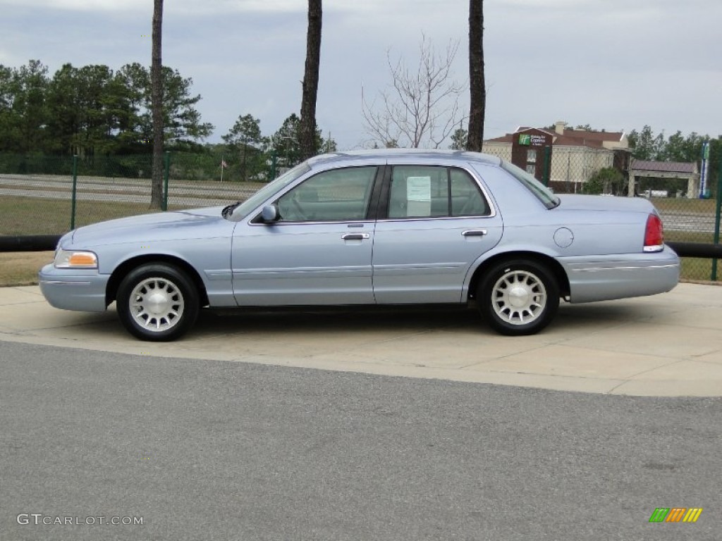 1998 Crown Victoria LX Sedan - Light Denim Blue Metallic / Light Graphite photo #8