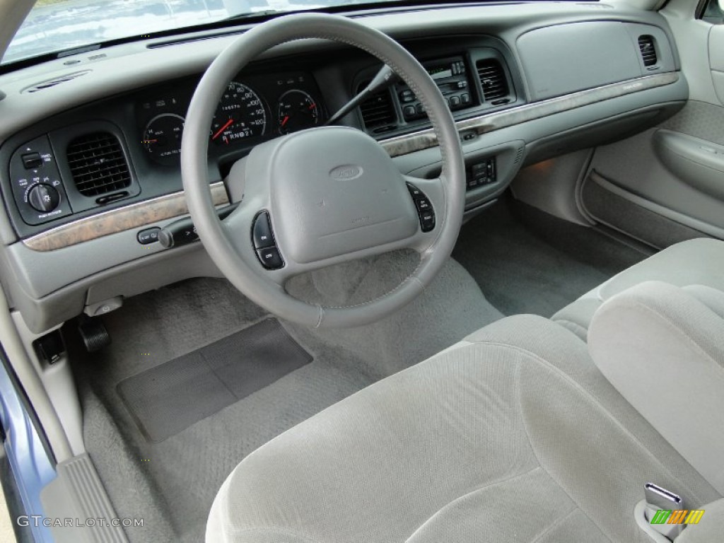 Light Graphite Interior 1998 Ford Crown Victoria LX Sedan Photo #60741224