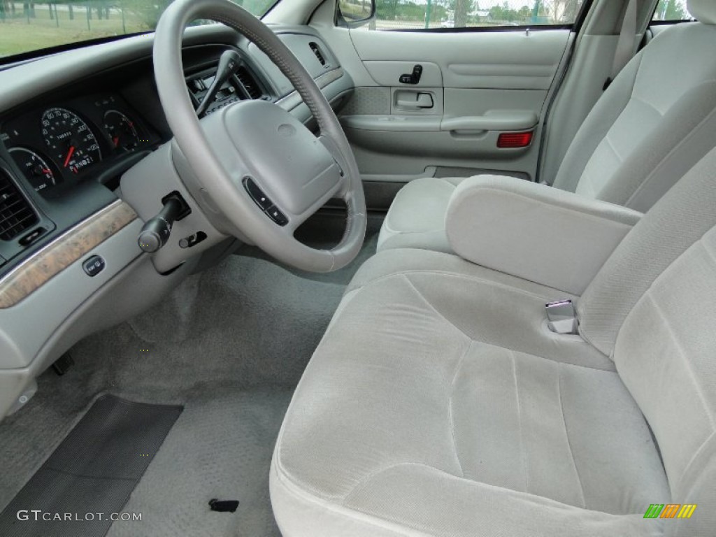1998 Crown Victoria LX Sedan - Light Denim Blue Metallic / Light Graphite photo #13