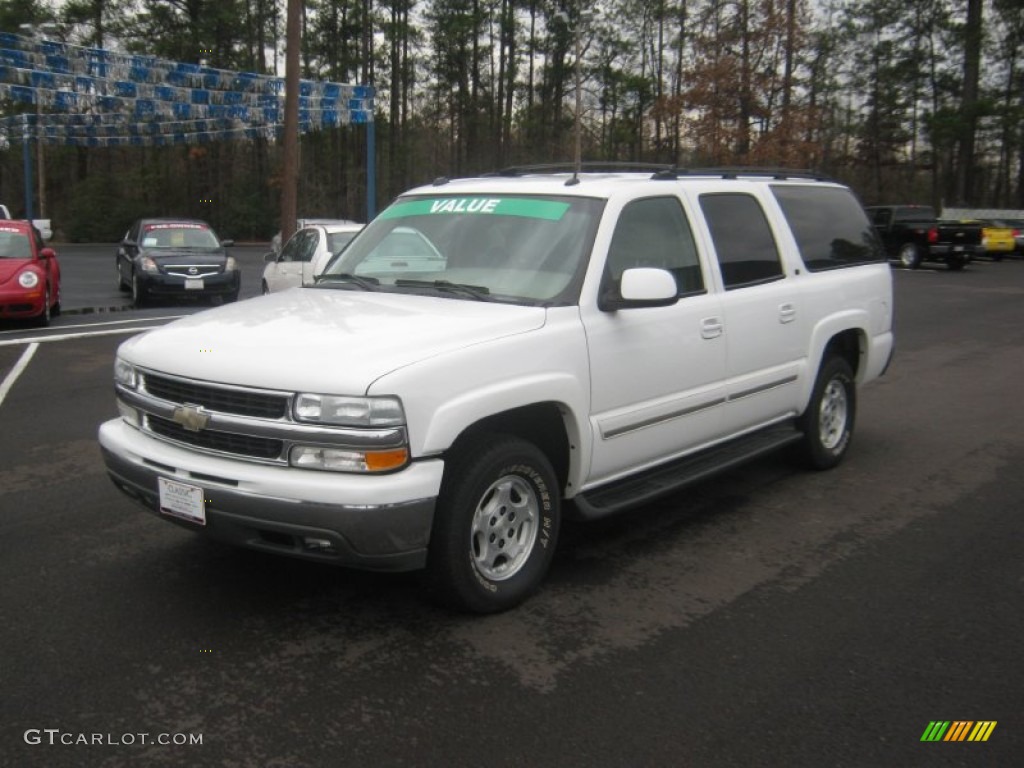 Summit White Chevrolet Suburban