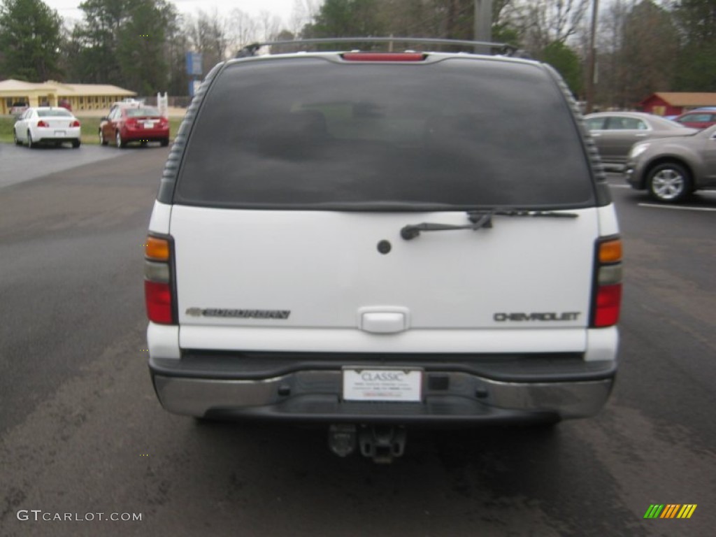 2004 Suburban 1500 LT - Summit White / Tan/Neutral photo #4