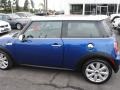 2008 Lightning Blue Metallic Mini Cooper S Hardtop  photo #13