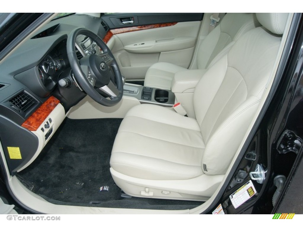 2011 Outback 3.6R Limited Wagon - Crystal Black Silica / Warm Ivory photo #5