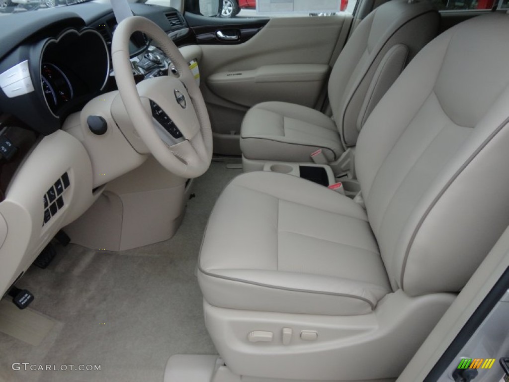 Beige Interior 2012 Nissan Quest 3.5 LE Photo #60742418