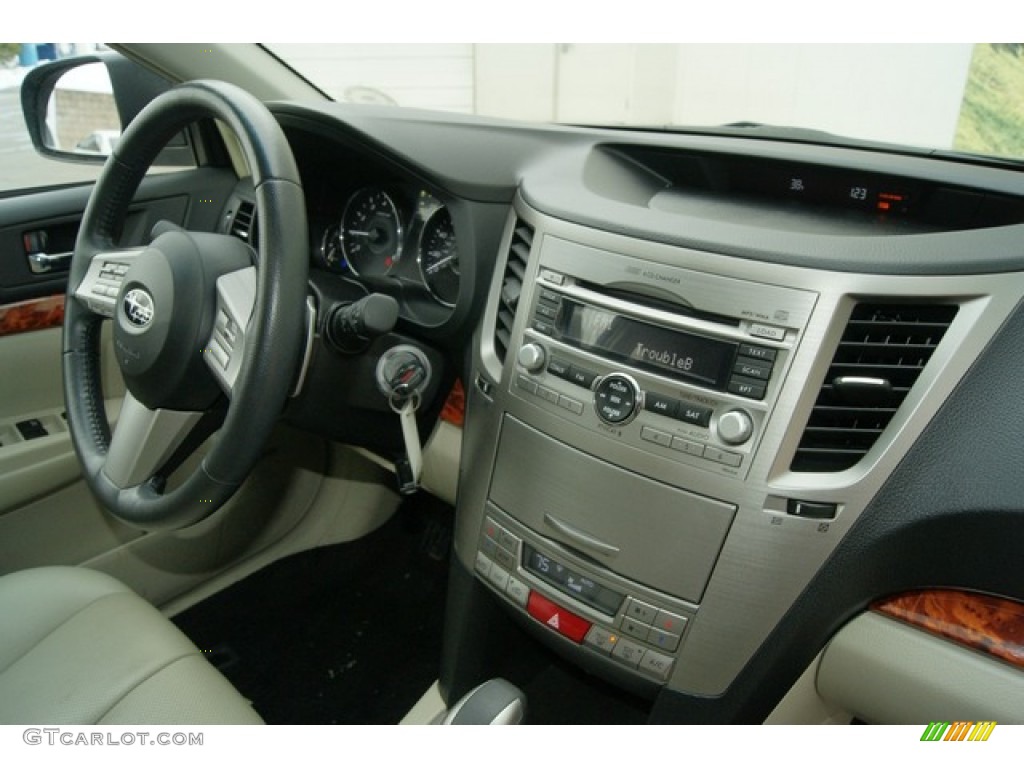 2011 Outback 3.6R Limited Wagon - Crystal Black Silica / Warm Ivory photo #10