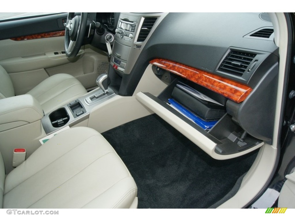 2011 Outback 3.6R Limited Wagon - Crystal Black Silica / Warm Ivory photo #11