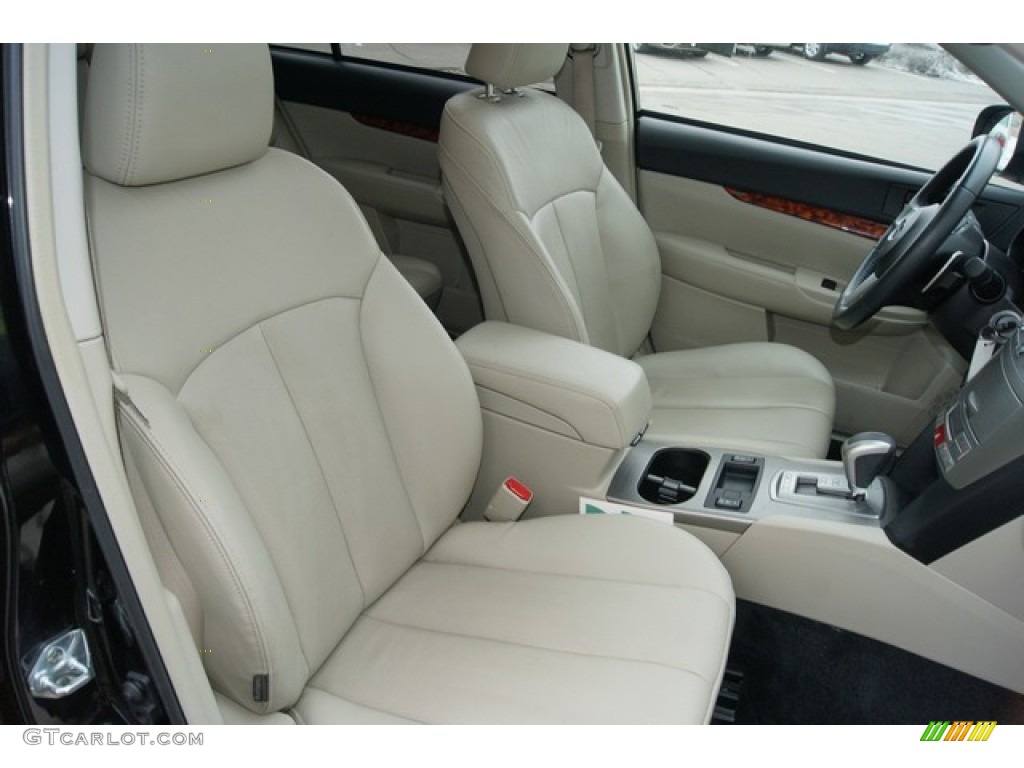 2011 Outback 3.6R Limited Wagon - Crystal Black Silica / Warm Ivory photo #12