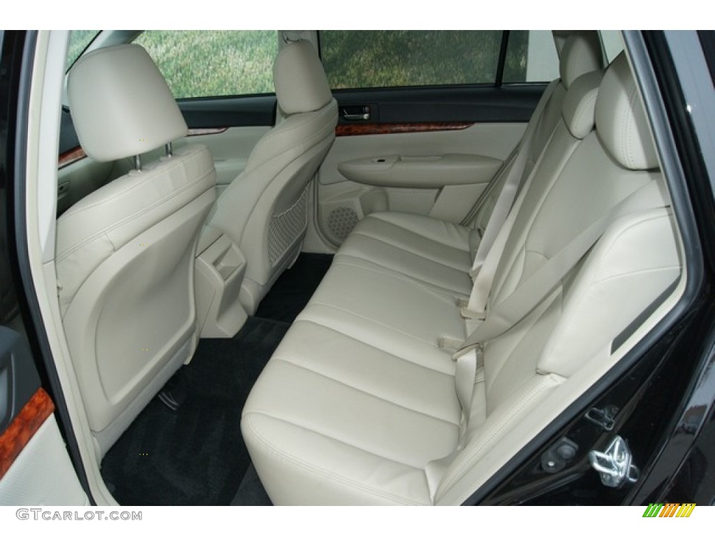 2011 Outback 3.6R Limited Wagon - Crystal Black Silica / Warm Ivory photo #15