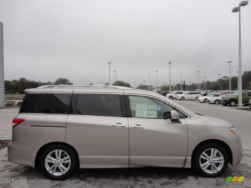 Titanium Beige 2012 Nissan Quest 3.5 LE Exterior Photo #60742477