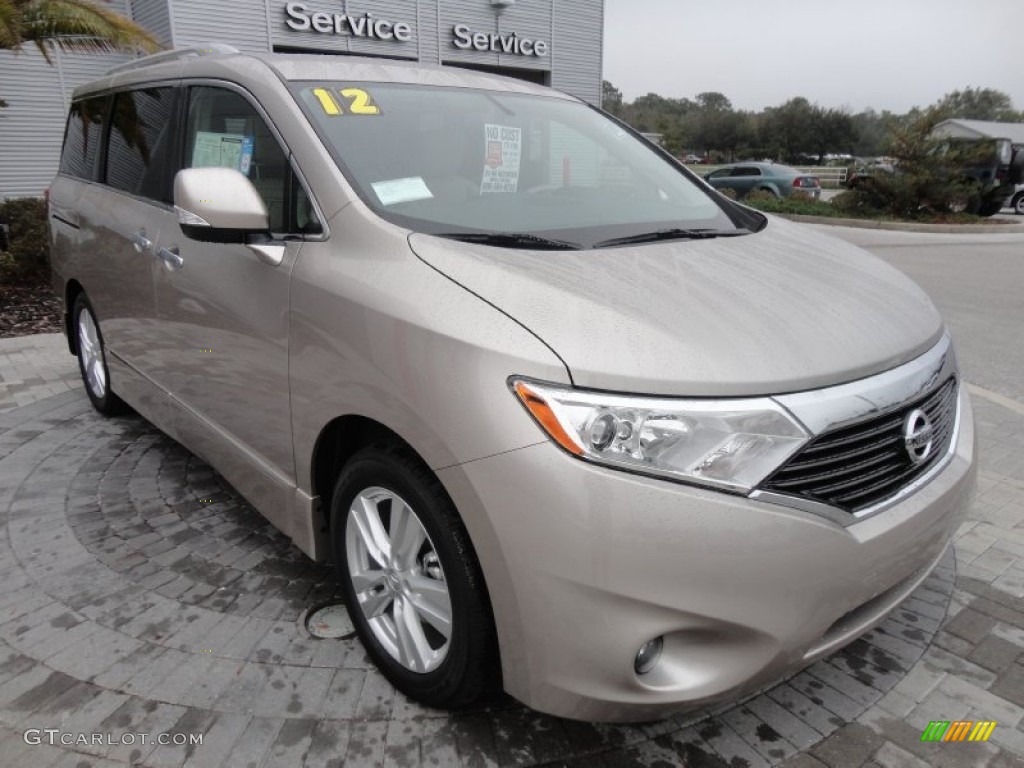 Titanium Beige 2012 Nissan Quest 3.5 LE Exterior Photo #60742487
