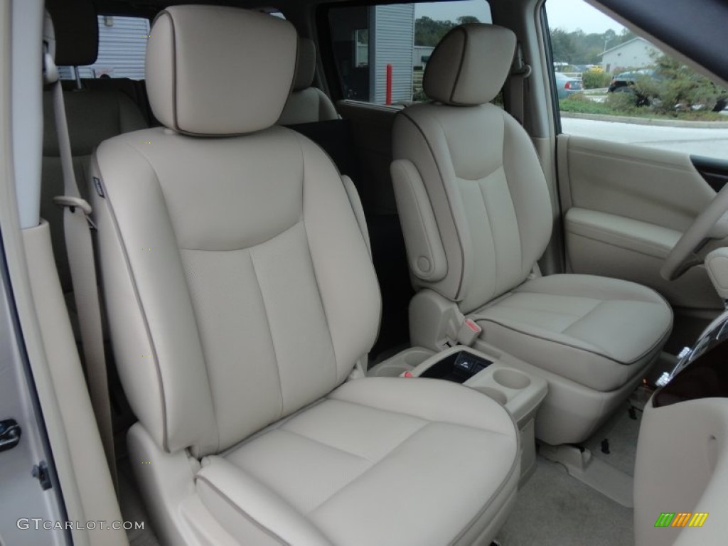 Beige Interior 2012 Nissan Quest 3.5 LE Photo #60742502