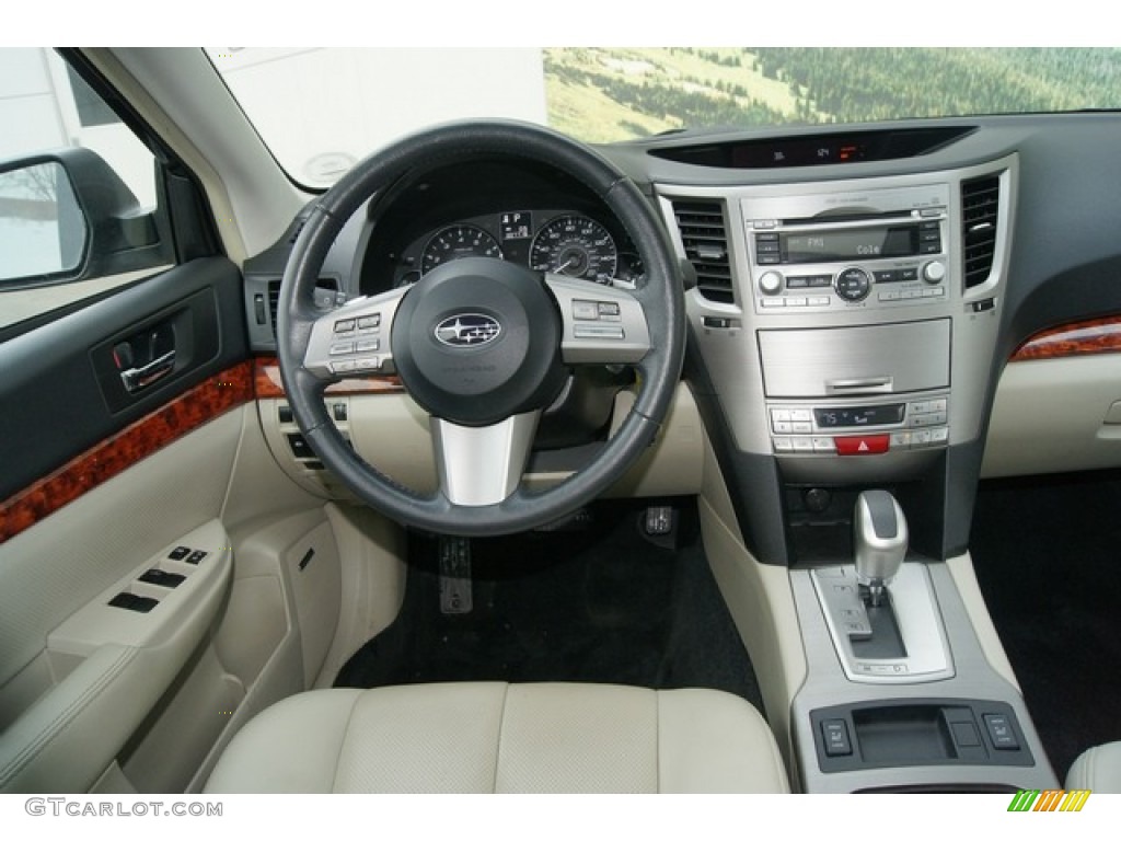 2011 Outback 3.6R Limited Wagon - Crystal Black Silica / Warm Ivory photo #19