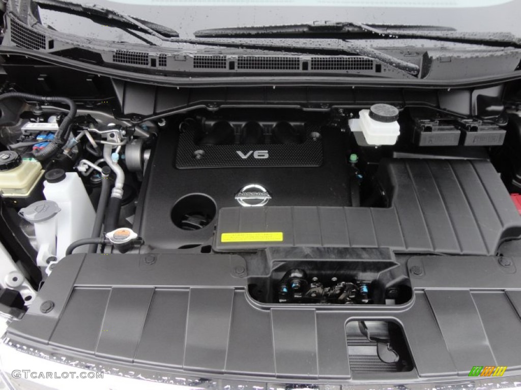 2012 Nissan Quest 3.5 LE Engine Photos