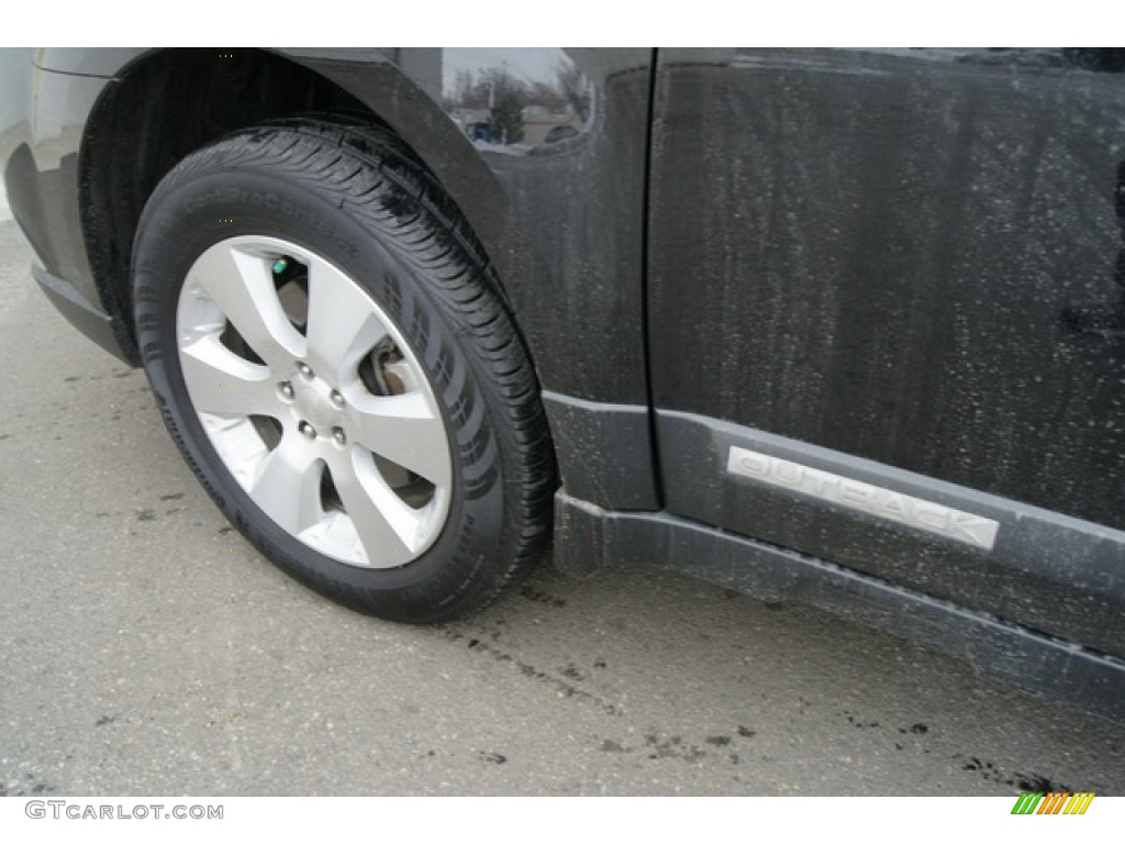 2011 Outback 3.6R Limited Wagon - Crystal Black Silica / Warm Ivory photo #24
