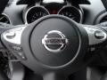 Black/Silver Trim 2012 Nissan Juke S Steering Wheel