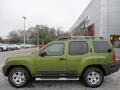 2012 Metallic Green Nissan Xterra S  photo #2