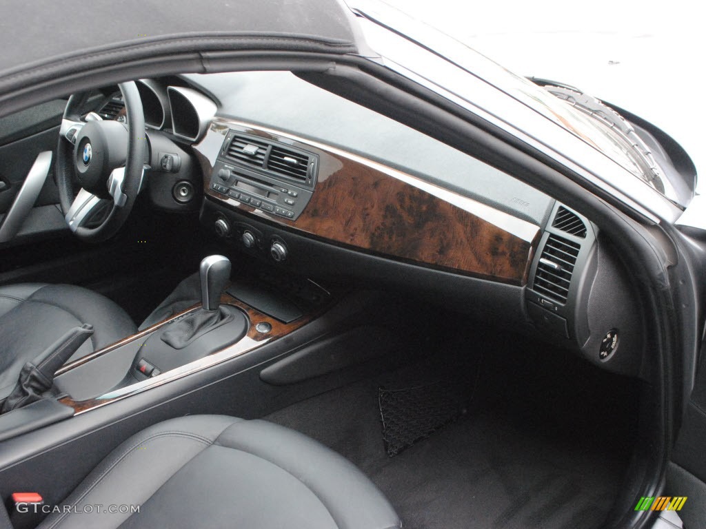 2008 Z4 3.0si Roadster - Space Grey Metallic / Black photo #4