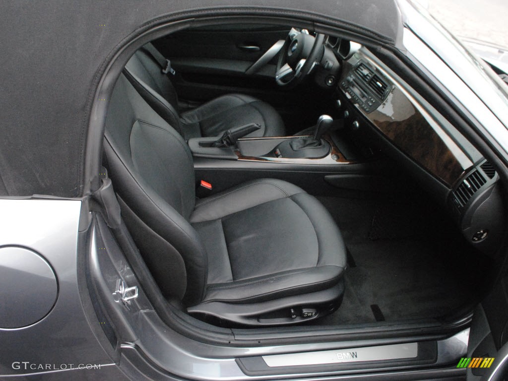 2008 Z4 3.0si Roadster - Space Grey Metallic / Black photo #5