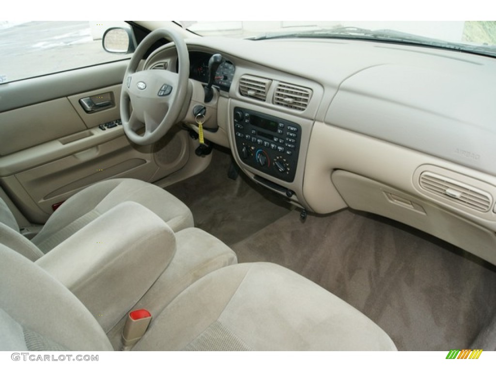 2003 Taurus SE - Gold Ash Metallic / Medium Parchment photo #9