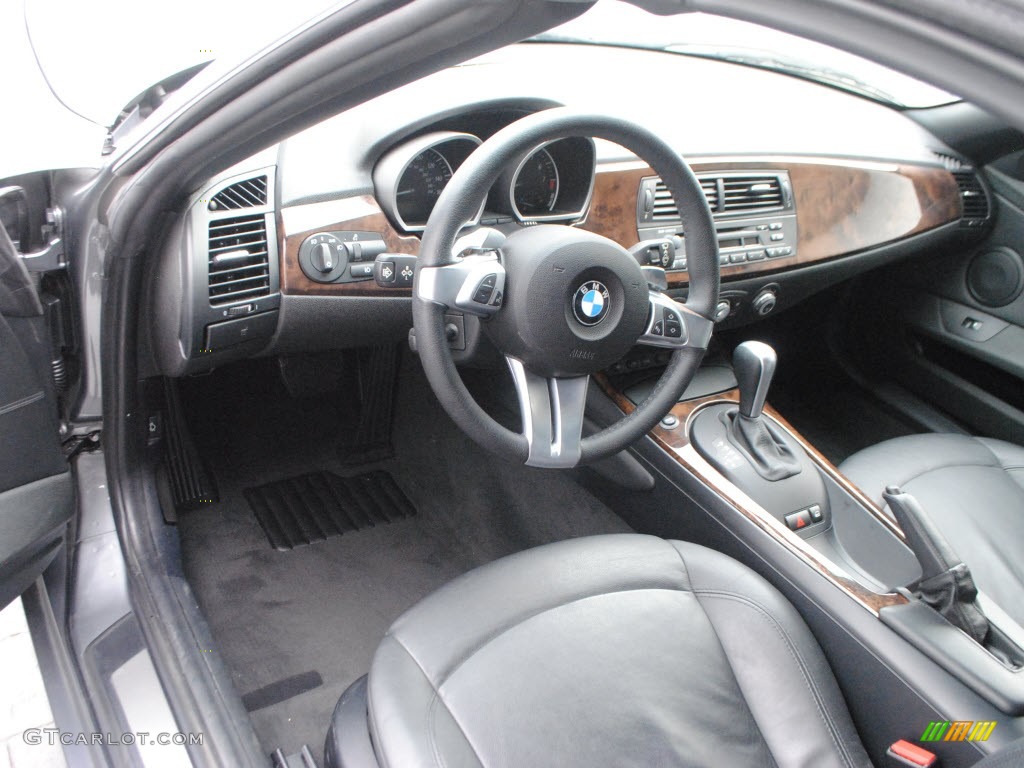 2008 Z4 3.0si Roadster - Space Grey Metallic / Black photo #13