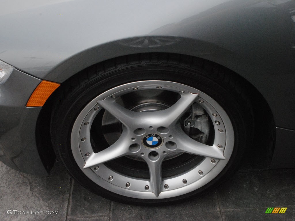 2008 Z4 3.0si Roadster - Space Grey Metallic / Black photo #25